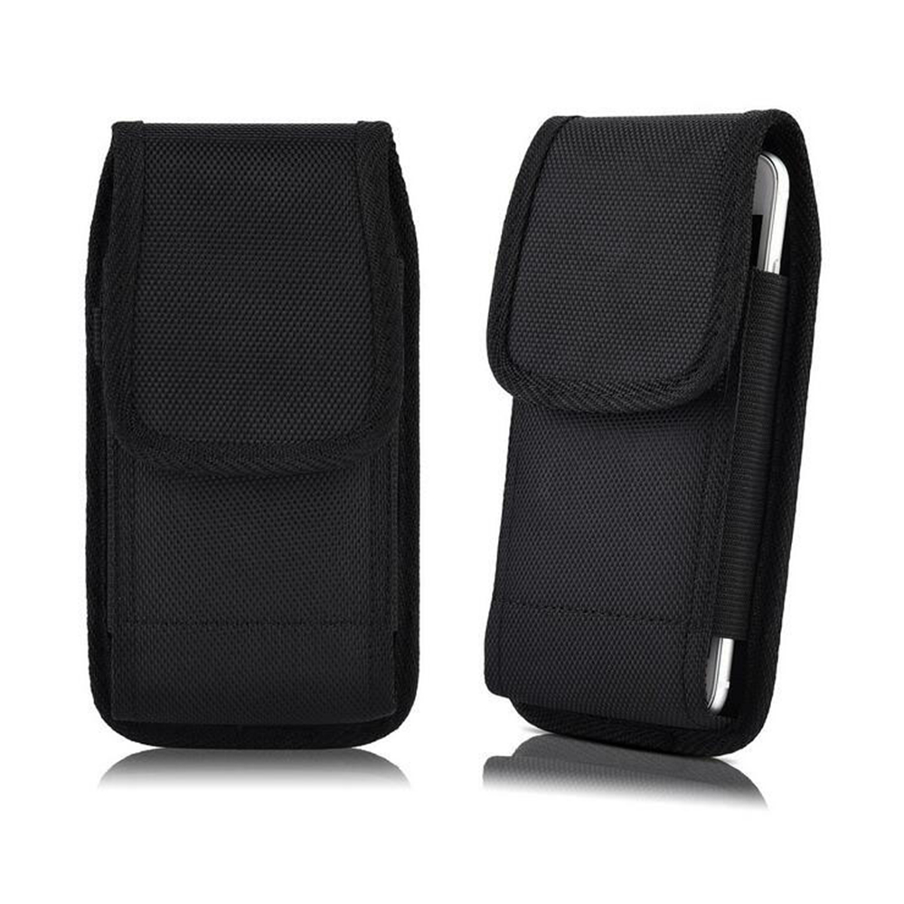 Universal Vertical Phone Bag Pouch For iPhone 11 Pro Xr Xs Max X 8 7 6 6S Plus Case Belt Clip Holster Oxford cloth Cover