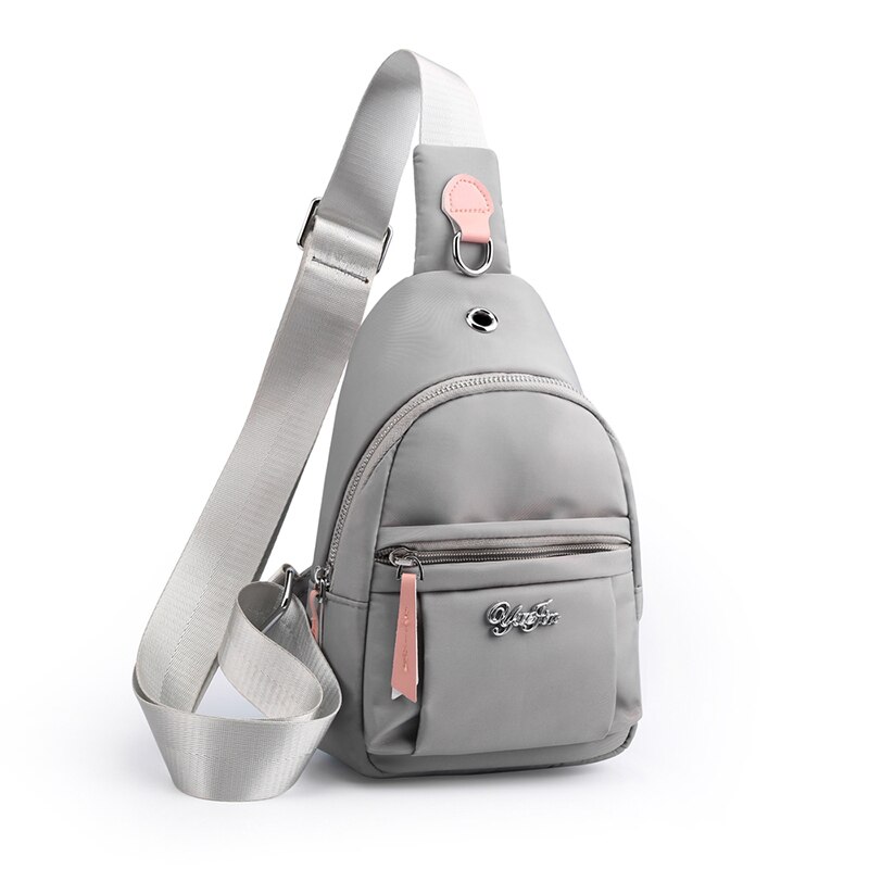 Running Portemonnee Mode Vrouwen Sport Borst Tas Portemonnee Telefoon Tas Riem Tas Kleine Mini Schouder Tas: gray1