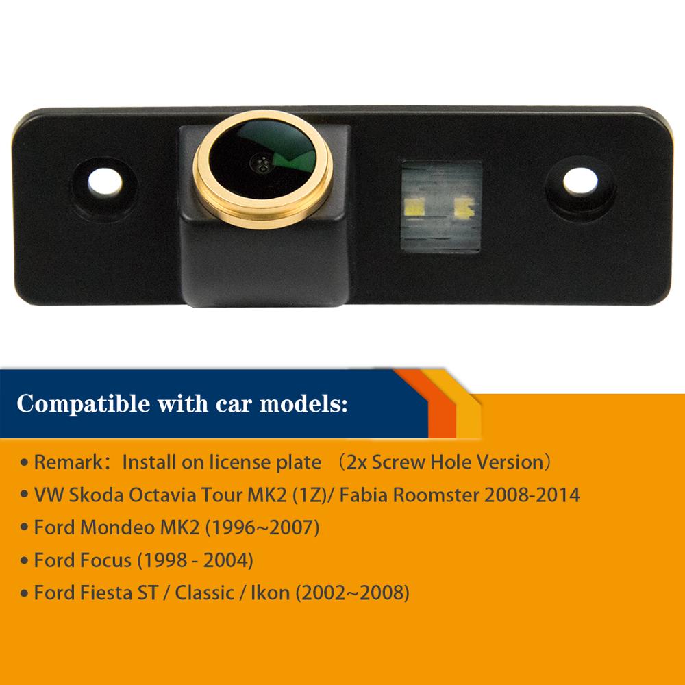 Hd 1280 x 720p backkamera backback till vw skoda octavia 2 rs 1z ansiktslyftning/superb ‖ 2 fabia ‖ 2/ roomster/tour