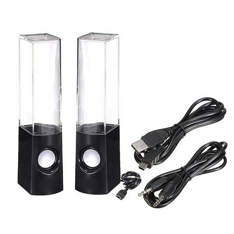 Draadloze Dancing Water Speaker Led Light Fontein Speaker Home Party JLRL88
