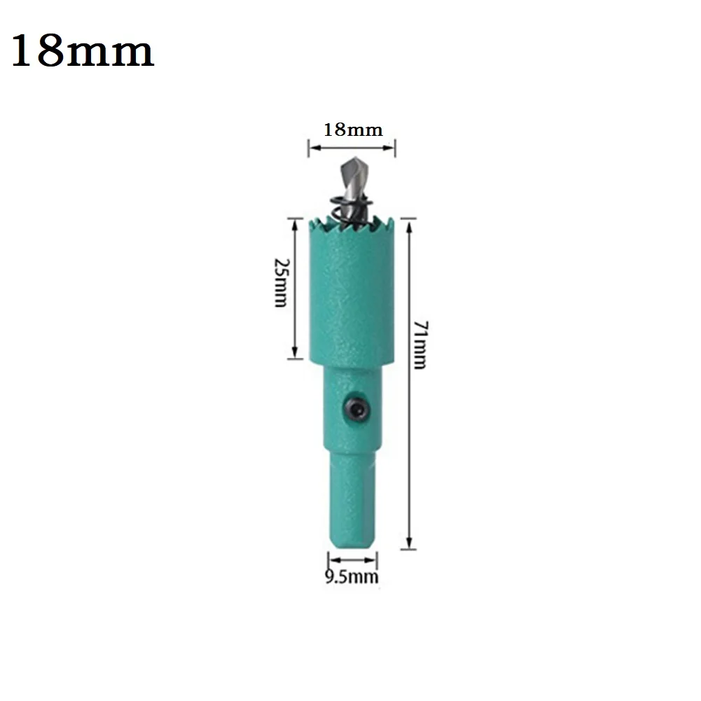 12 Stück 16–53 mm Bimetall-Holz-LochsäGen-Bohrer HSS-Stahl M42 Lochsäge Holzbearbeitungswerkzeuge für Downlight-Trockenbau-Öffnungswerkzeuge