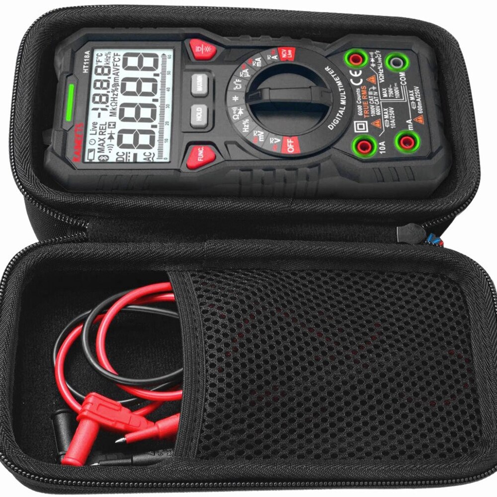 Hard Travel Case Voor Fluk Digitale Multimeter Shockproof Multimeter Opbergdoos Organizer Voor Digitale Multimeter