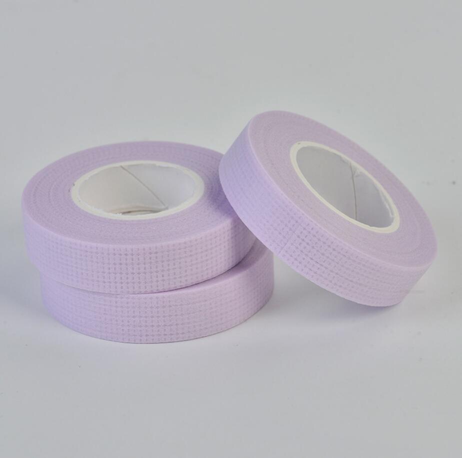 3 Stuks Wimper Extension Groene Tape Sticker Isolatie Met Holesmedical Non-woven Tape Lijm Ademend Patches Bandage: Purple