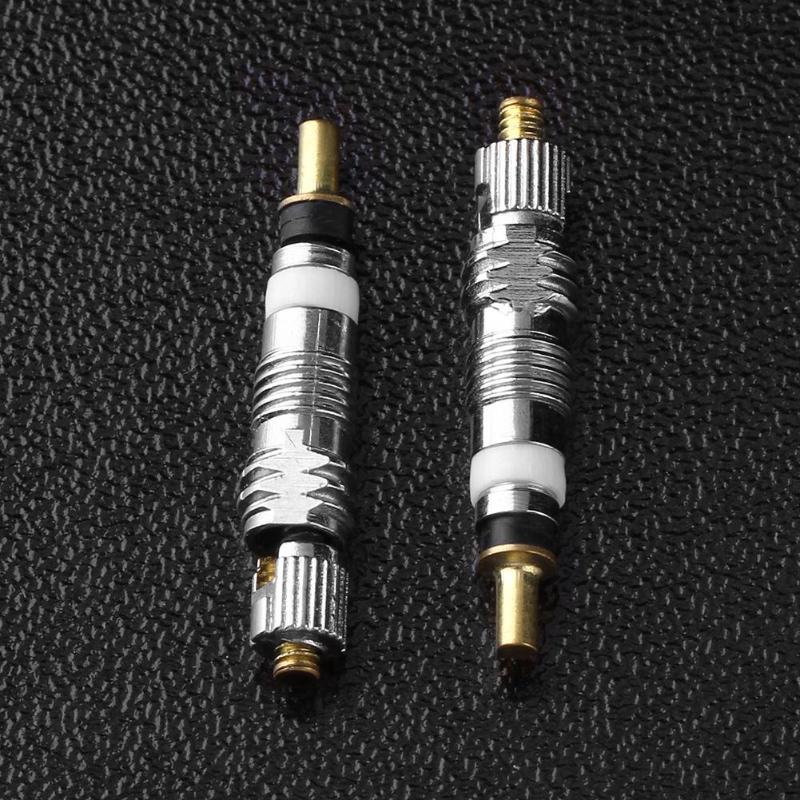 2/5/10PCS Vélo Noyau de Valve Tige Presta Style Pneu Noyau de Valve Pour Tubeless Vélo De Route VTT Pompe À Air Vélo Valve Outil de Suppression