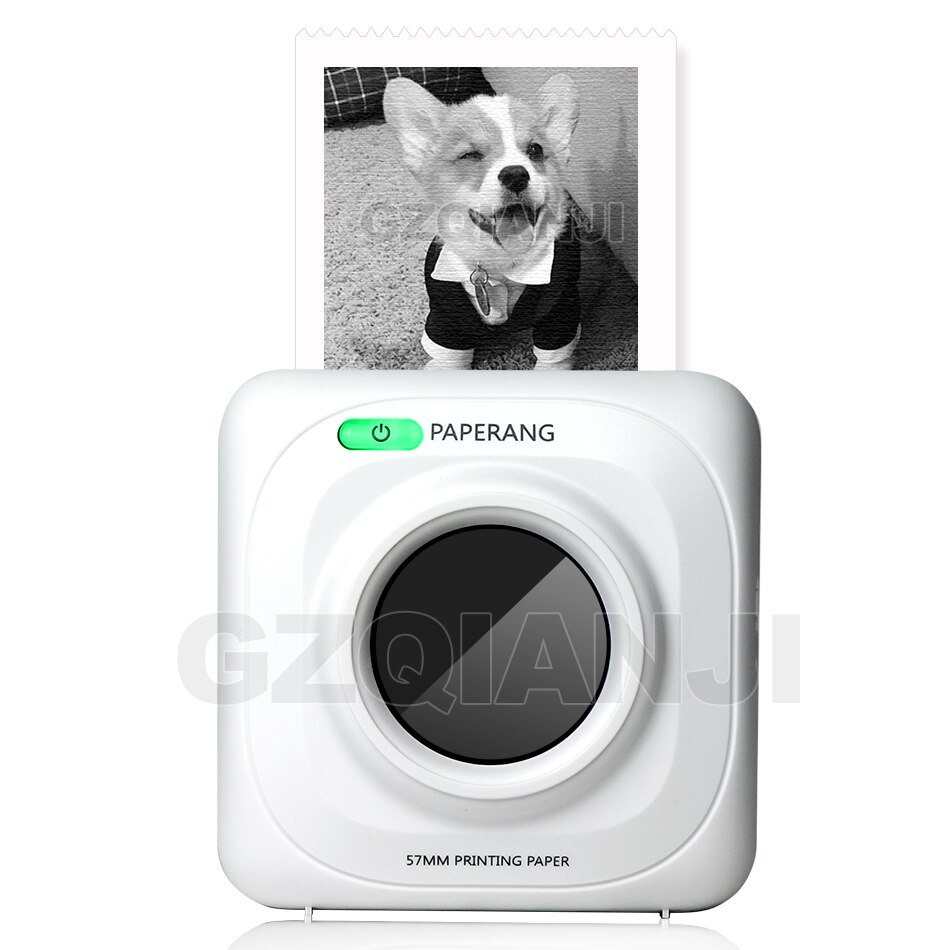 Pocket Printer Mini Mobile Photo Printer Bluetooth Portable Handheld thermal Printer for Android iOS Phones A6 Pocket Printers: 1 Printer