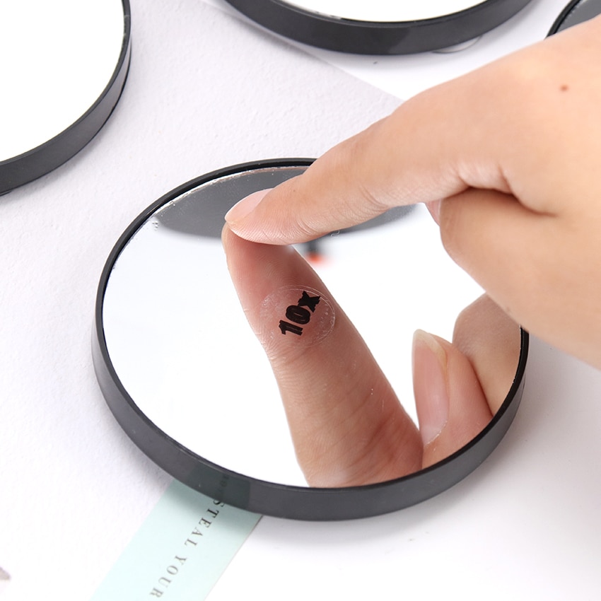 Makeup Mirror 3/5/10/15X Magnifying Mirror With Two Suction Cups Cosmetics Tools Round Mirror Magnification