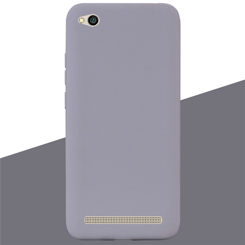 Case For Xiaomi Redmi 5A Case TPU Cover Silicone Soft Back Protective Phone Case on For Redmi 5A Redmi5A a5 5 A Fundas Coque: 7 Gray