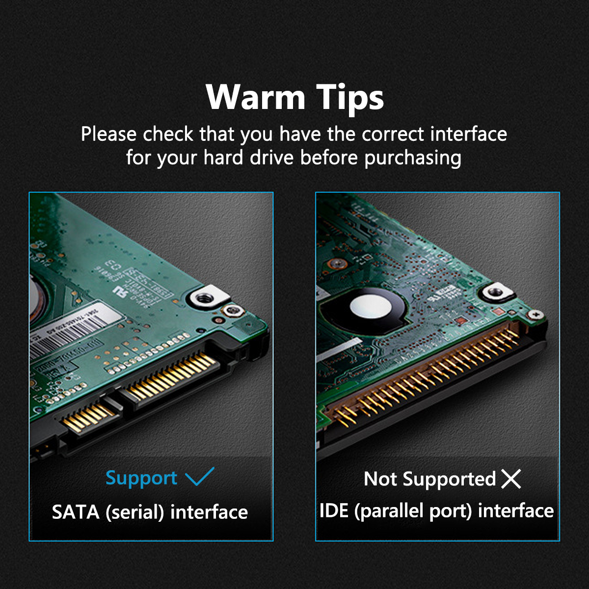 USB3.0 2.0 External Hard Drive Case SATA HDD SSD Drive Box 2.5inch Enclosure Mobile Hard Disk Reader Adapter With Cable for PC