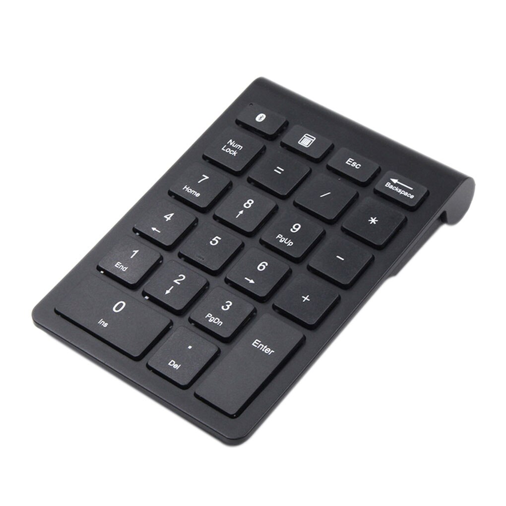 Zwart Toetsenbord 22 Toetsen Mini Numpad Bluetooth Numeriek Toetsenbord Ondersteuning Windows Ios Android System Brand: Bluetooth 3.0