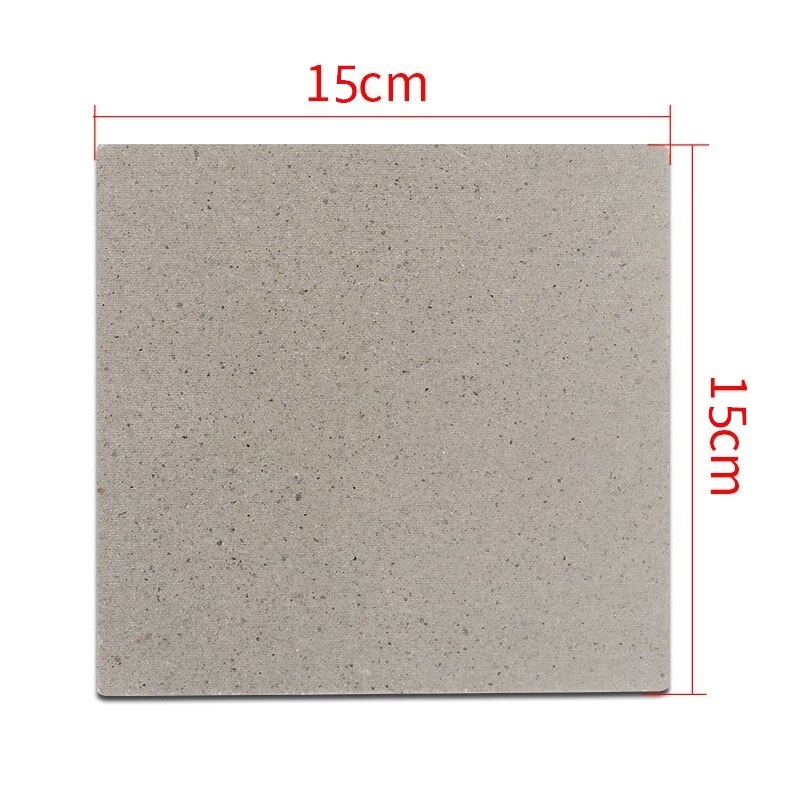 50 Pack placas de Mica láminas tablero de aislamiento térmico para horno microondas Universal pieza de reparación-cortado a tamaño, 5.9X 5,9 pulgadas