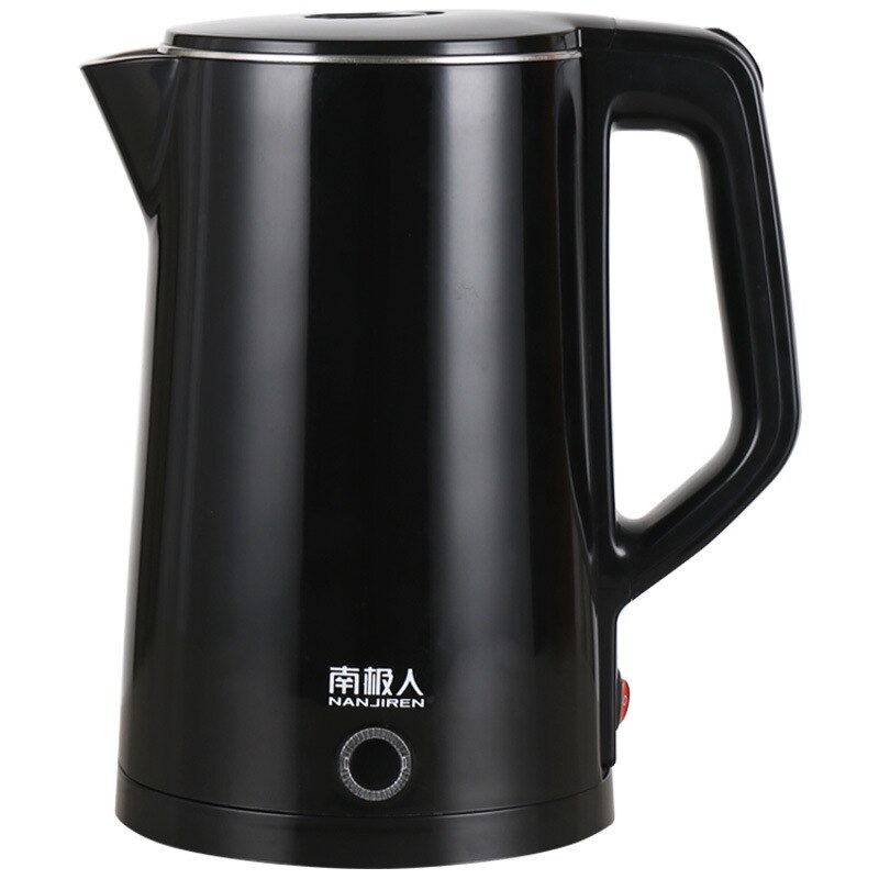 Large Stainless Steel Kettle Electric Water Automatic Home Garden Tea Kettle Thermal Jug Bouilloire Kitchen Utensils EB50SH: Auto keep warm / black