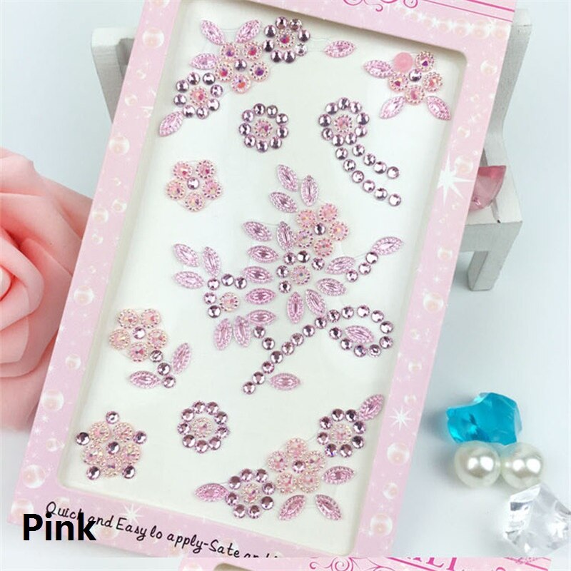 INF 50 stuks Cartoon Bloem en Letter PET Transparante Stickers voor DIY
