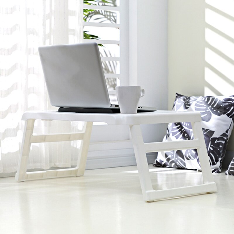 Folding Notebook Computer Desk Stand Portable Plastic Learning Desk Storage Bag Multifunctional Storage Desk Tray
