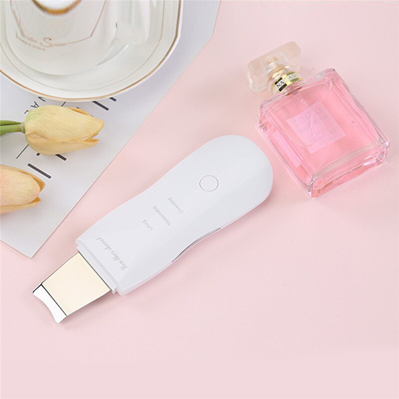 Beauty Star-limpiador Facial ultrasónico, limpiador Facial ultrasónico para limpieza de la piel, exfoliante, eliminación de espinillas, limpiador de poros, depurador Facial