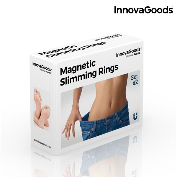 Anneaux minceur magnétiques InnovaGoods (lot de 2)