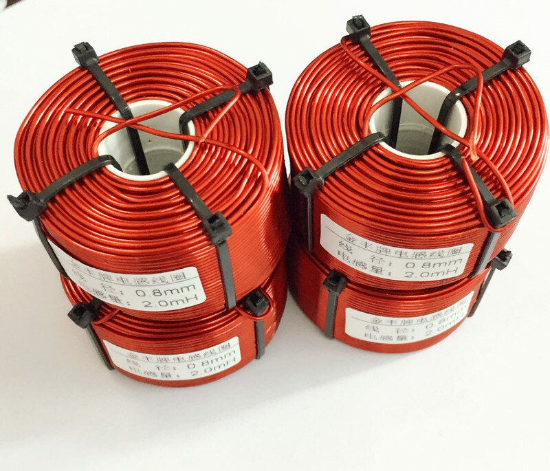 Hollow Inductor Coil Inductor 0.8mm Oxygen-free Pure Copper Enameled Wire 1.0 1.2 1.2.7 3.3mH