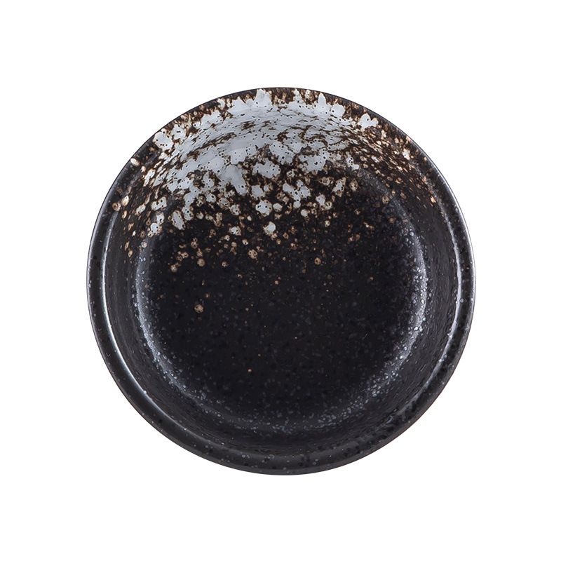 Japońnarty talerz ceramiczny retro piec glazura grill mini zanurzenie danie Sashimi Sushi sos sojowy naczynia na blać przekąnarty