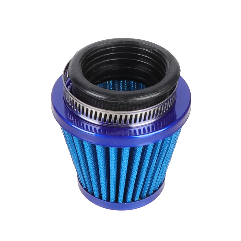 Filtre à air pour moto et scooter, 38mm, 45mm, 50mm, 60mm, kit d'induction d'admission pour dean 6, 50cc, 110cc, 125cc, D343, Pit Bike, façades RL: Or