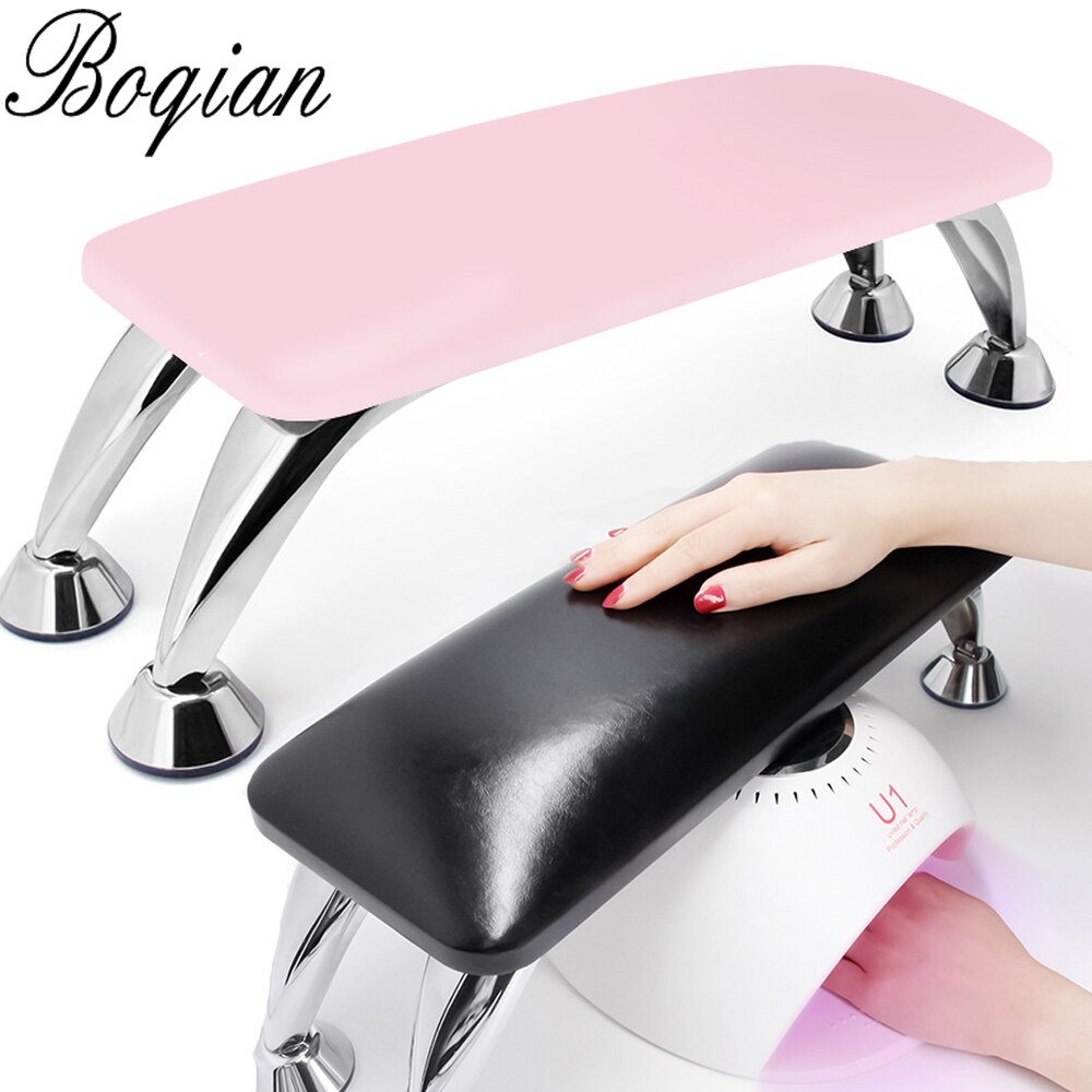 Bqan Nail Hand Kussen Nail Lederen Hand Kussen Rest Manicure Gereedschap Tafel Hand Kussen Kussen Houder Armleuningen Nail Art Stand bureau