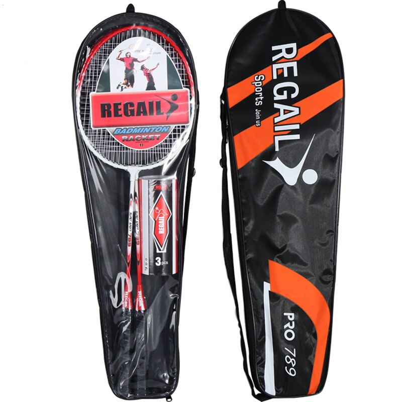 2 stk/sæt badmintonketchere familie dobbelt badmintonketsjer titanium legering letteste spiller badminton