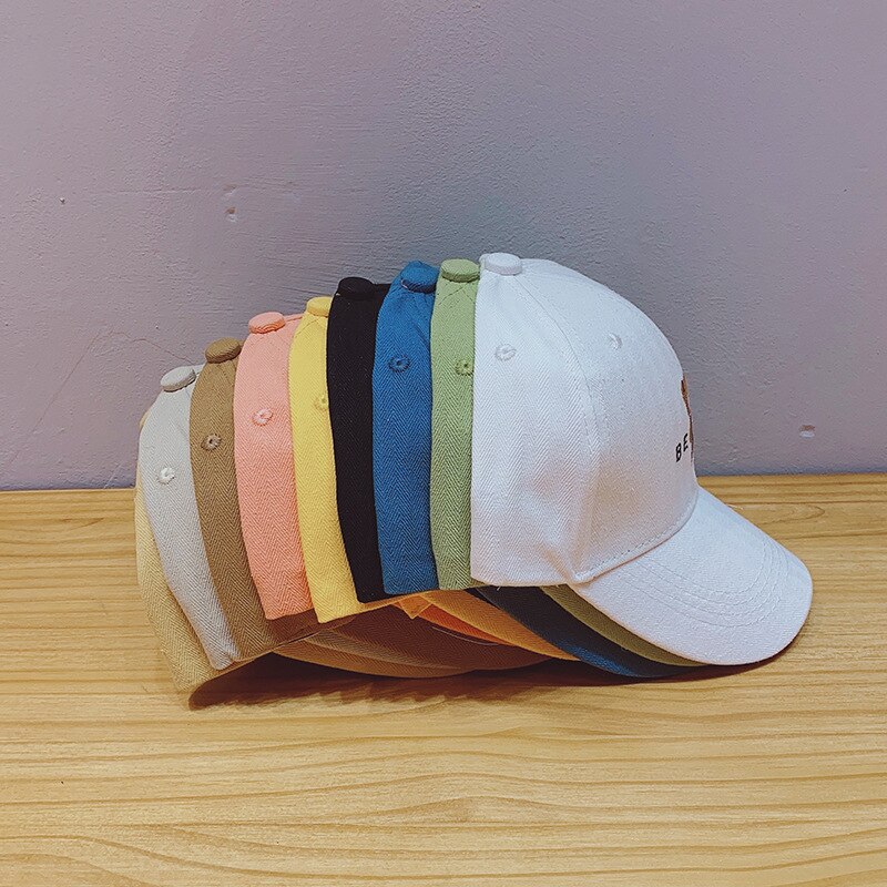 Cartoon Animal Baby Baseball Cap Snapback Spring Summer Outdoor Toddler Kids Cap Beach Baby Sun Hat For Boys Accessories