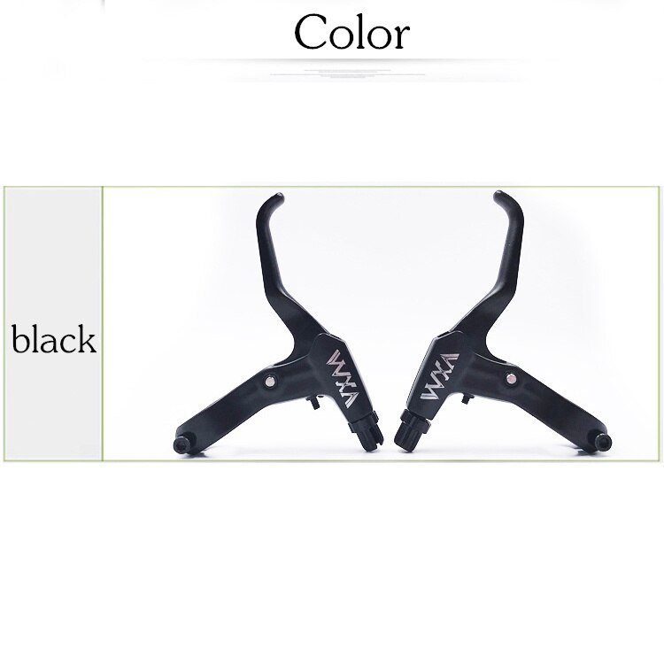 VXM Bike Brake FR5 Aluminum Alloy V-brake Disc Brakes Lever Mountain Bike Bicycle brake Handle Crank Aluminum Alloy Left Right: BLACK