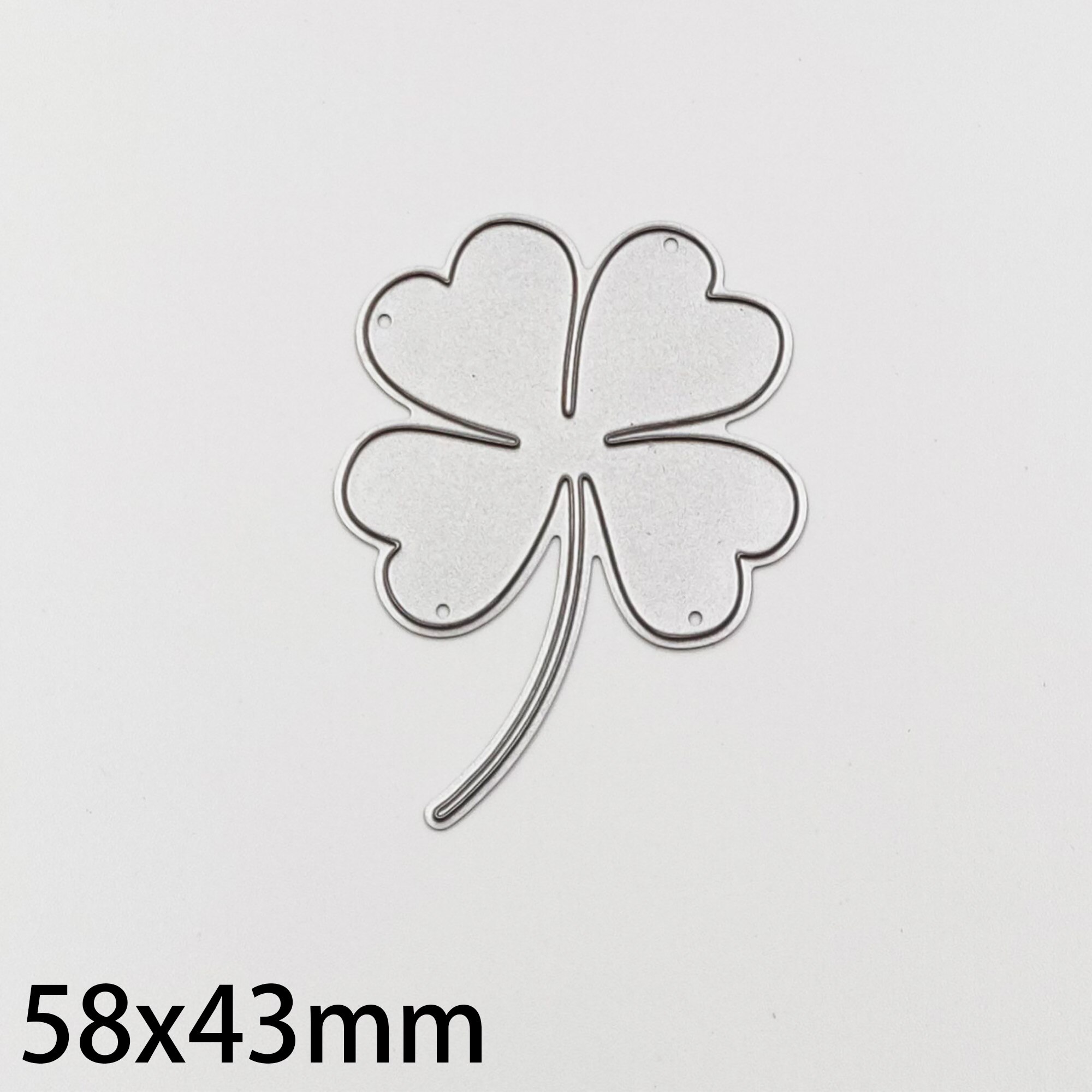 Four-leaf Clover Beautiful Leaves Flowers Metal Cutting Dies DIY Scrapbooking Album Cards Decorative Craft Embossing Die Cut