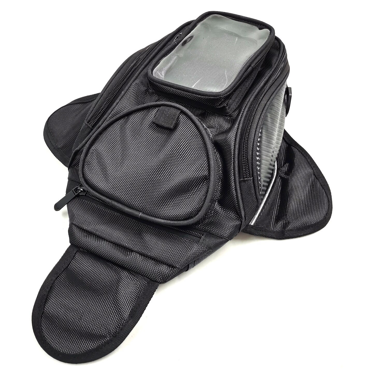 MR CHAOS Motorcycle tank bag Oil Fuel Bag Magnetic moto saddle luggage GPS Phone Bag Bigger Window suitcase For iphone Samsung: -05