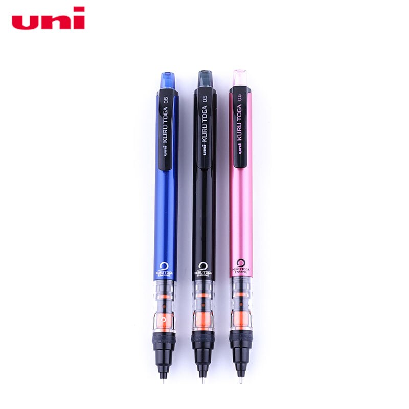UNI KURUTOGA Mechanical Pencil M5-452 Writing Continuous Sketch 0.5mm Automatic Rotating Activity Pencil