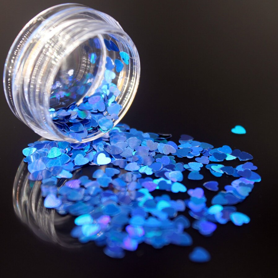 1 æske farve holografiske pailletter glitter shimmer diamant 12 farver eye shiny skin highlighter ansigt krop glitter festival makeup