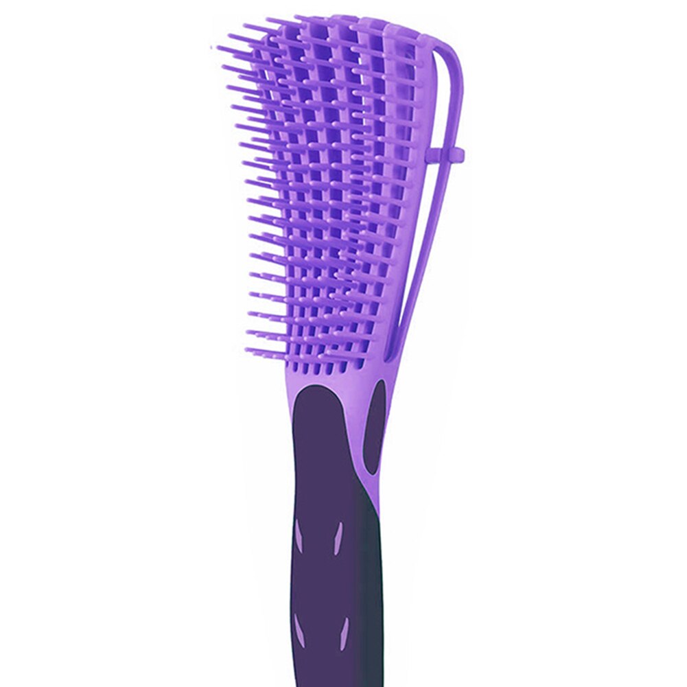 Scalp Massage Comb Curved Breathable Ribs Claw Comb Hairbrush Soft Durable Hairdressing Smooth Hair Comb