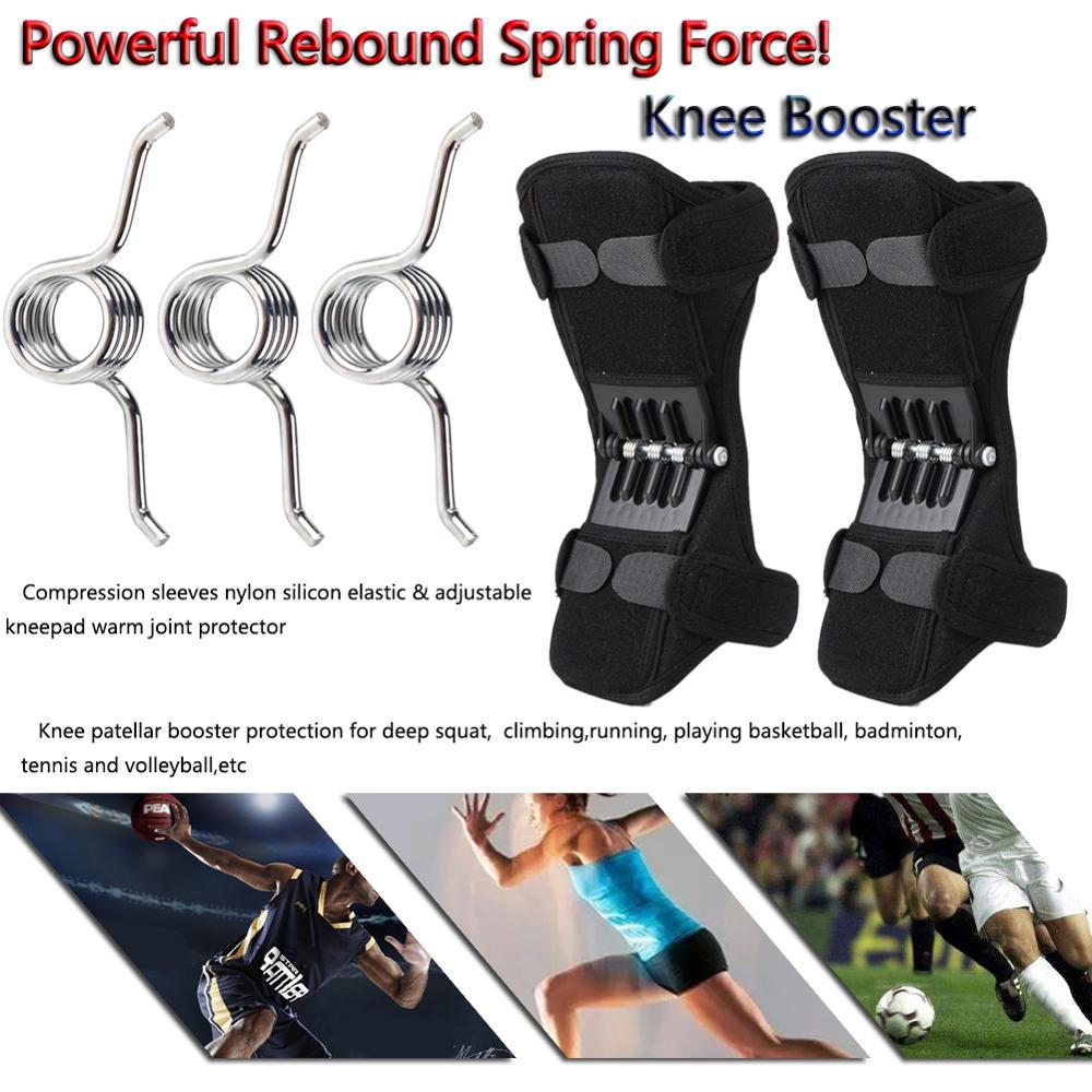 Patella Gewrichten Bescherming Kniebeschermers Brace Sport Apparatuur Ondersteuning Ademend Antislip Articulatie Booster Gewicht Training