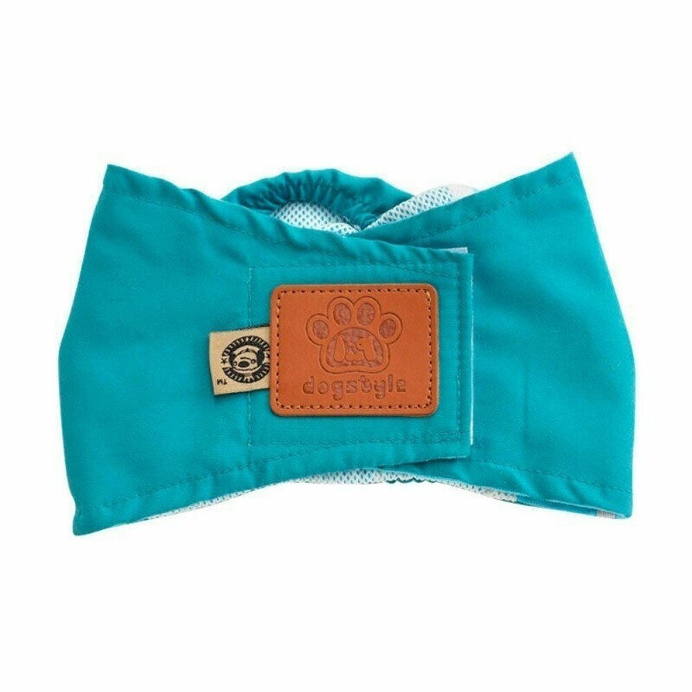 S-XL Männlichen Hund Welpen Windel Windeln Bauch Wrap Band Sanitär Physiologischen Hosen: Green / L