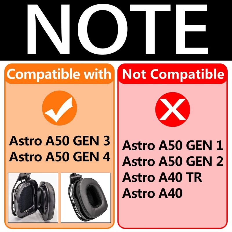 Almohadillas de repuesto para auriculares astro A40 A50, almohadillas de espuma para auriculares, K1KF