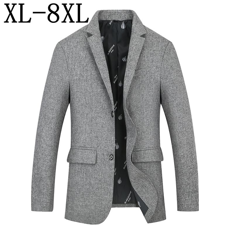 Storlek 8xl 7xl 6xl herr märke kostym jacka kavaj vår höst lös herr kostym företag masculino kavaj