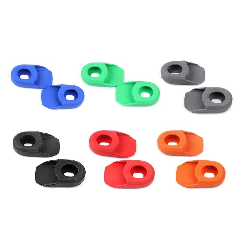 2 stuks racefiets fixed gear carbon crankstel crankbeschermer afdekkap