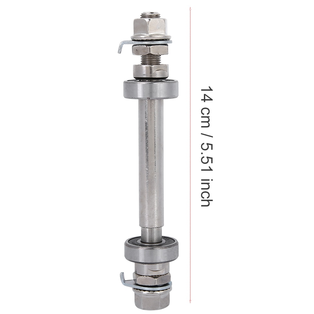 14Cm 18Cm Fiets Wielnaaf Vooras Achter 6000 Lager Effen As Fiets Voor/Achteras Hendel fiets Reparatie Tool Accessoires: Front