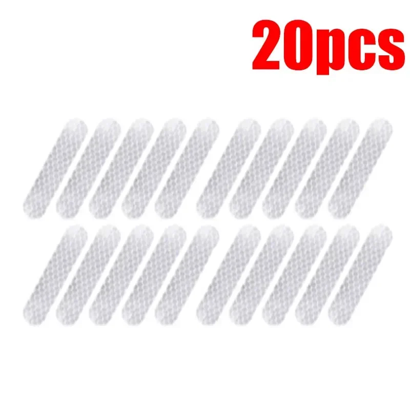 Pegatinas reflectantes de advertencia para casco de motocicleta, tiras decorativas de conducción de seguridad nocturna, calcomanías para bicicleta y coche, 10-100 Uds.: Multicolor