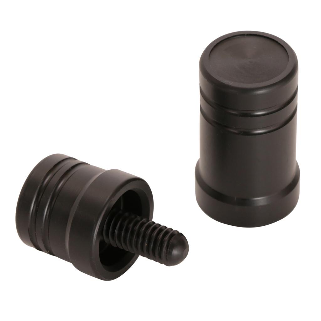 Protectores de Junta para Taco de Billar - 1 Taco - Tamaño 5/16 x 18 - Negro