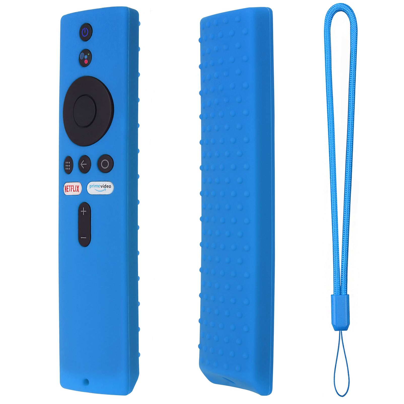 Beschermhoes Siliconen Cover Afstandsbediening Huid Afstandsbediening Protector Voor Xiaomi Mi Box S 4K Tv Stick: sky blue