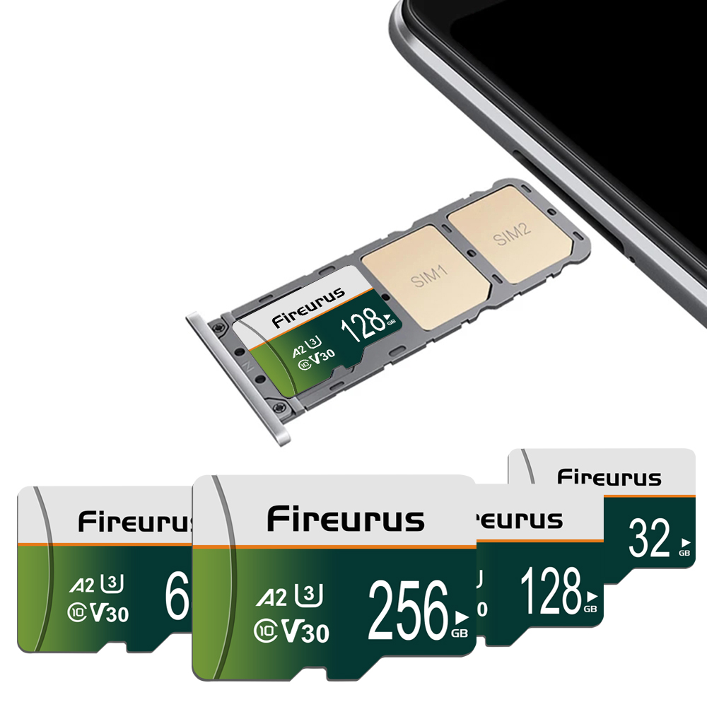 Fireurus original high speed micro tf/sd card sd memory card 128 gb mini flash card class 10 for camera/phone/pc