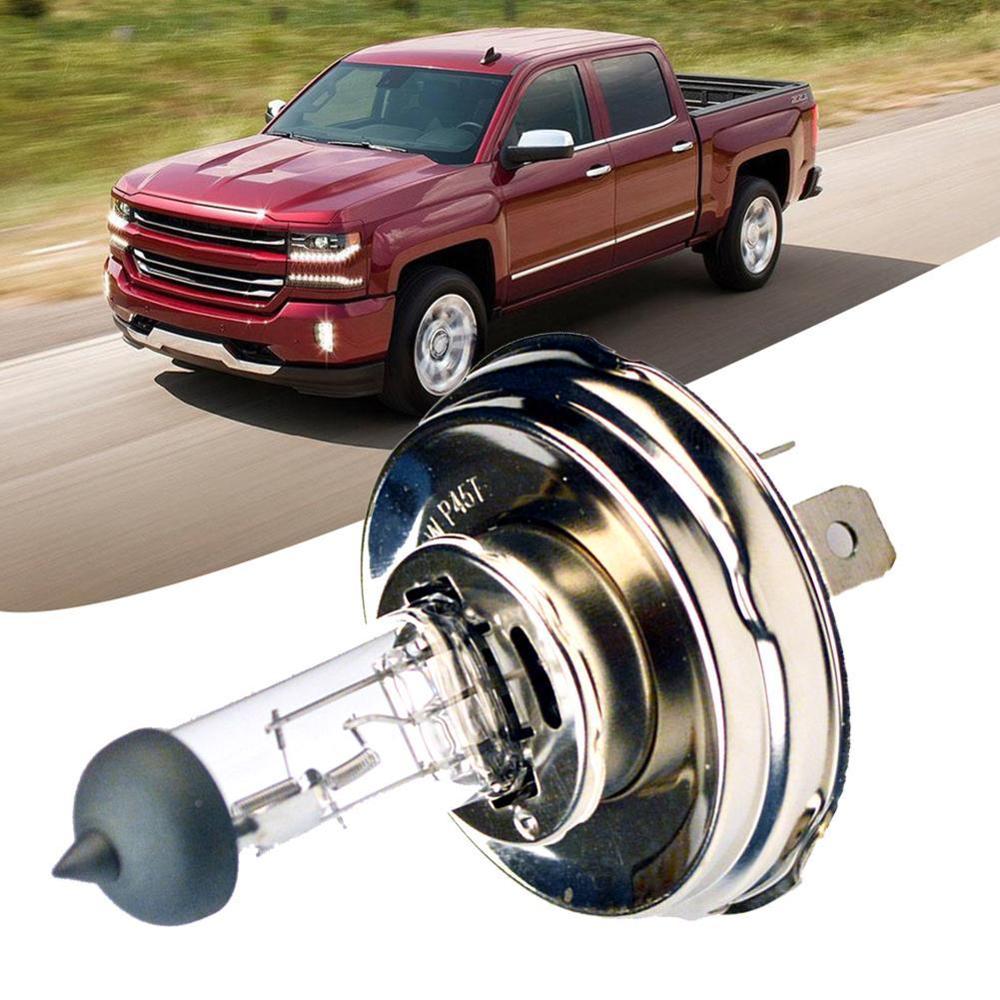 Światła samochodowe 2 sztuk H4 P45T 12V 50W /100W szkło bezbarwne 2500LM reflektory żarówki samochodowe lampy halogenowe