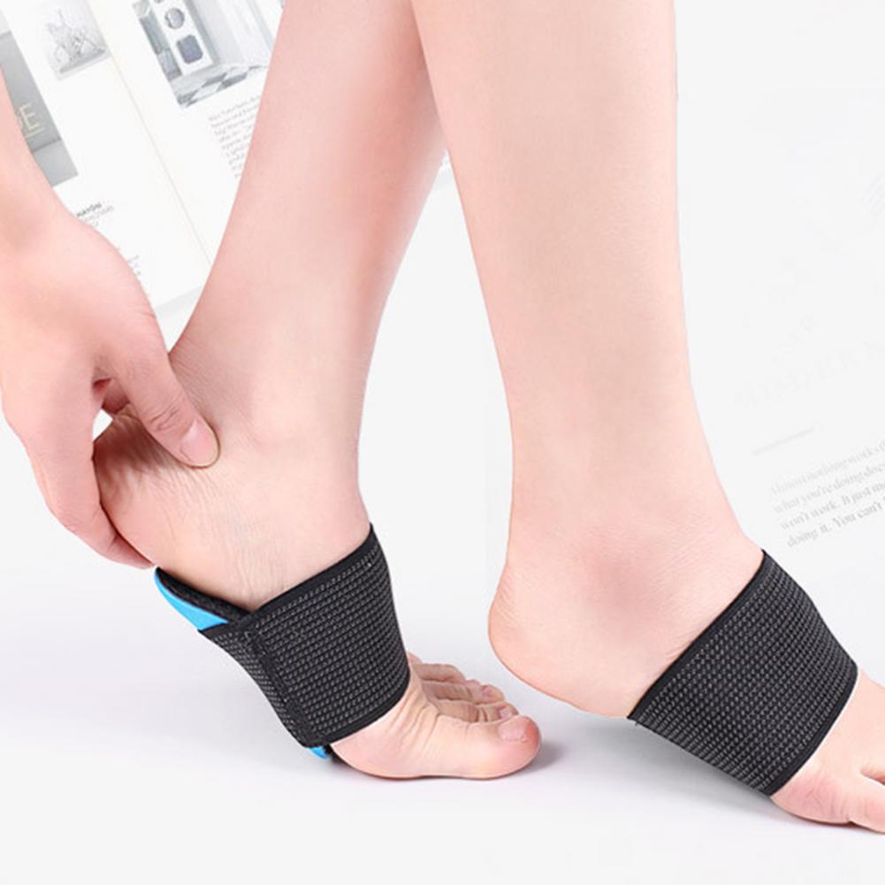 2 sztuk dla obu płci dorosłych EVA sportowe plastry robić stóp poduszeczka wspierająca łuk stopy wkładka robić butów korektor wkładki ortopedyczne robić płaskiej absorpcji wstrząsów