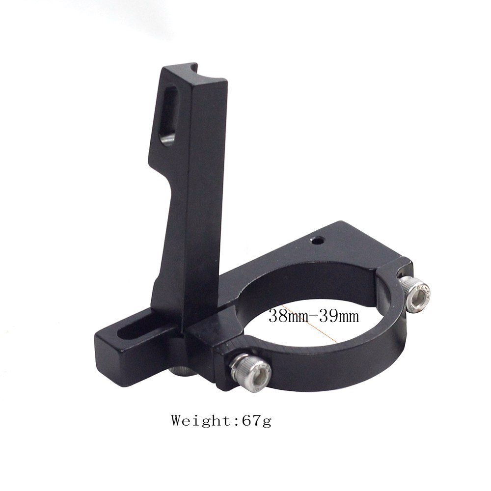 Alloy Front Derailleur Clamp FD Adapter Braze on 38mm to 39mm For Brompton 3SIXTY Pikes JAVA FIT Folding Bike 2 Speed