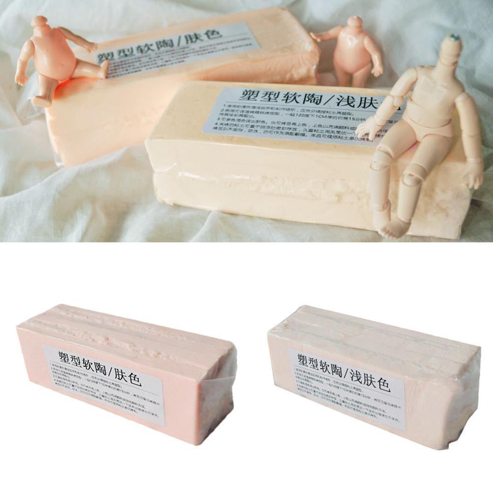 Pottery Clay Jingdezhen Porcelain Clay Individually Packed 500g Clay High White Porcelain Clay DIY Ceramic Mud