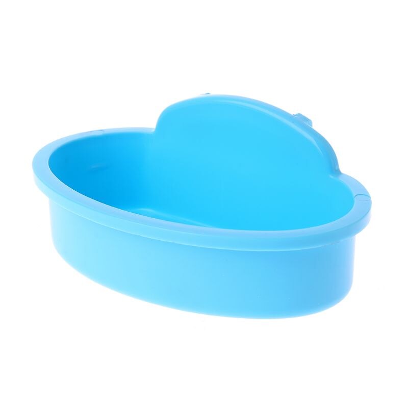 Vogel hamster kom klein huisdier kooi hangend drinken voedsel voederbak voederbak badgereedschap: Blauw