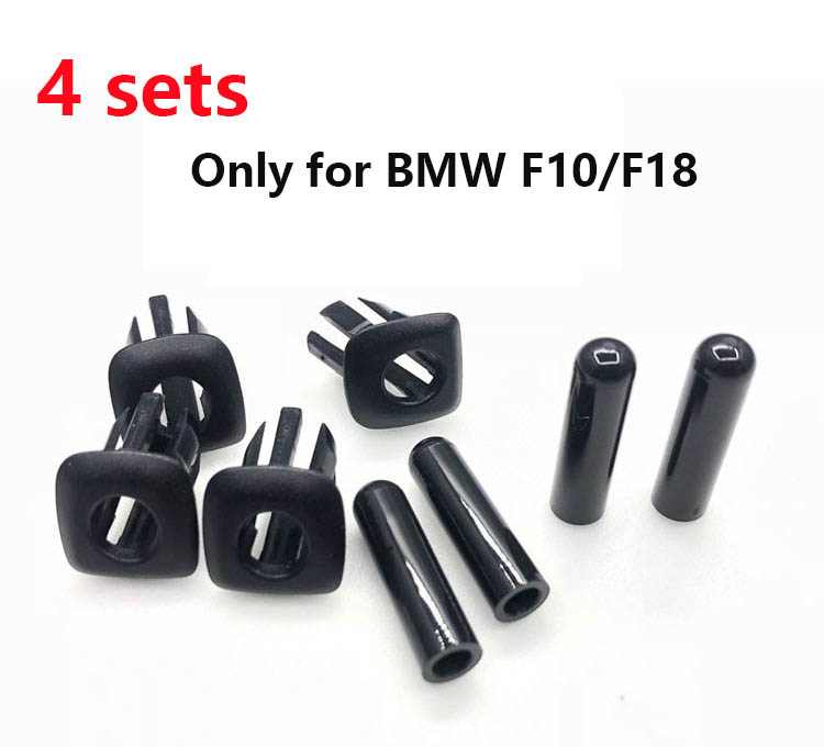 Drzwi samochodu przycisk blokady sworzeń z gwintem gałka dla BMW M3 M5 M6 E46 E39 E90 E60 E36 F30 F10 E30 x5 E53 E34 E87 E70 E92 X1 X3 E83 E38 Z3 Z4: 4sets pin kot