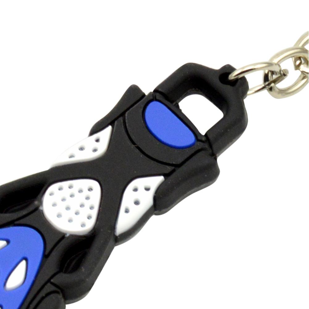 Utomhus sport mini dykning fin nyckelring nyckelring flipper nyckelring dykare dykning tillbehör nyckelring