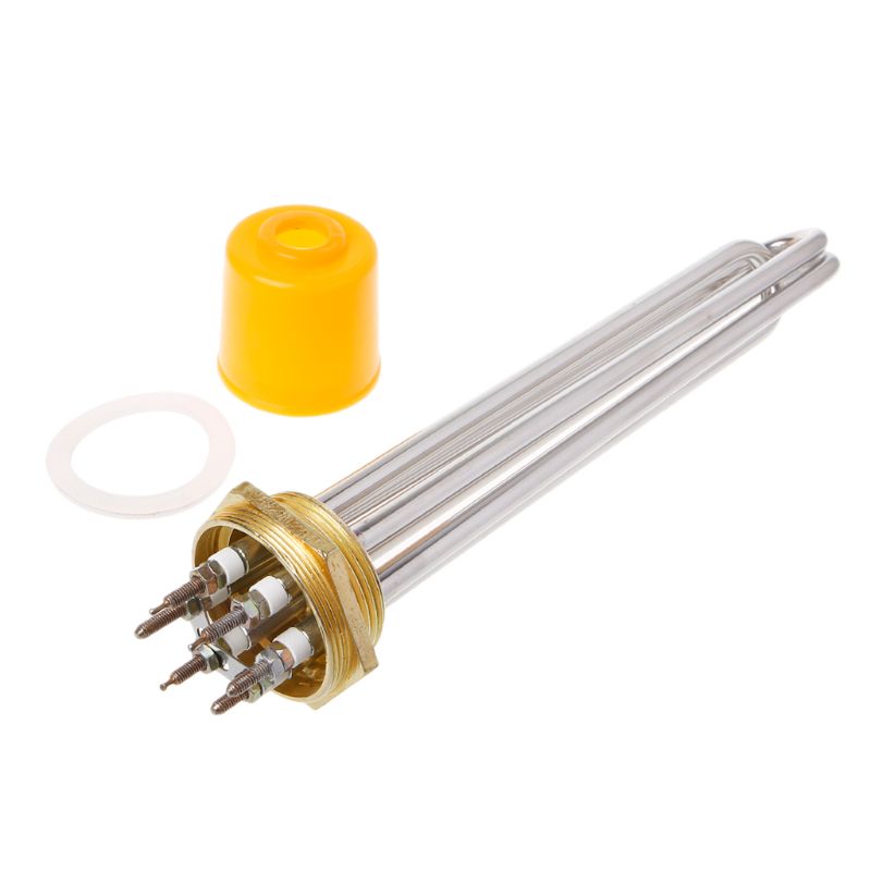 Water Tank DN40 Heating Pipe Water Heater Electrical Immersion Element Air Energy: 6KW