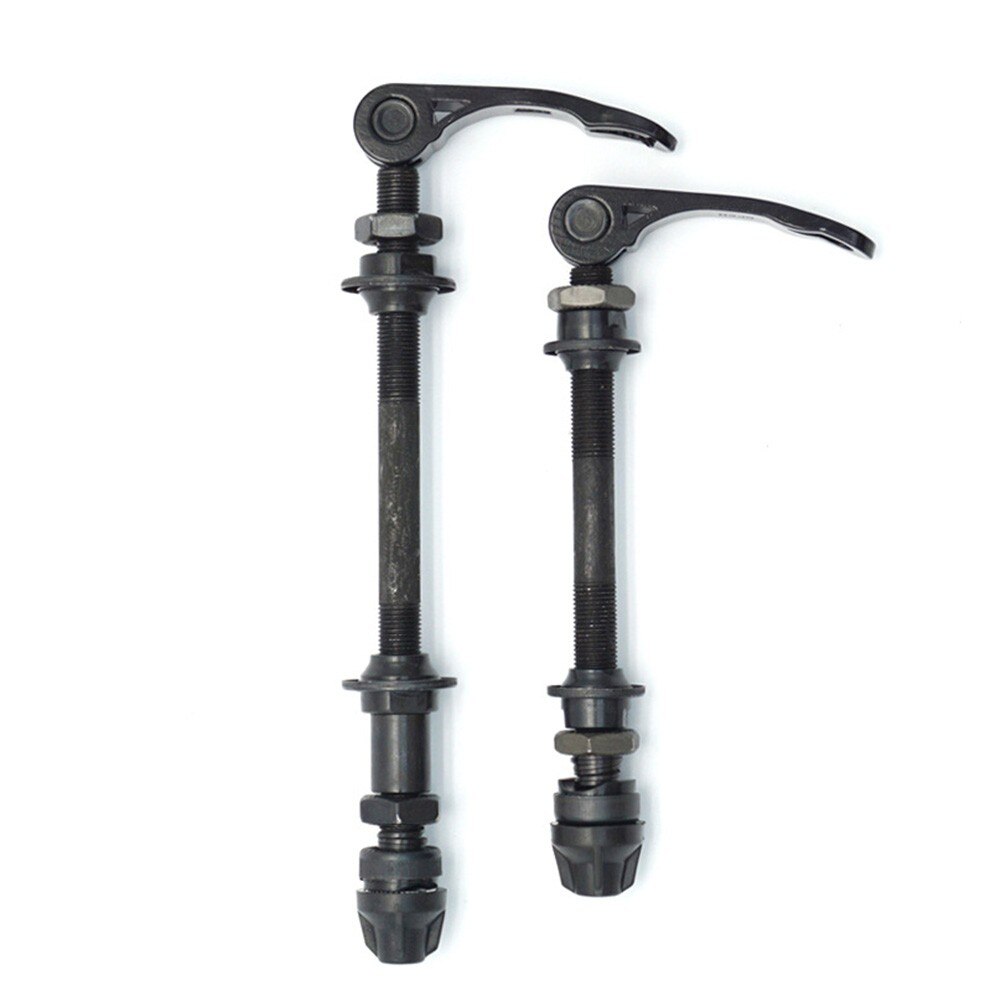 Axe de vélo à dégagement rapide, roue de bicyclette de montagne avant arrière, jeu de brochettes, peau d'essieu QR outil cyclisme axe Central, 4 pièces